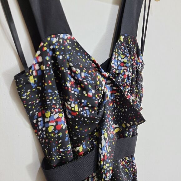 NWOT BCBGeneration Silky Abstract Dress - Picture 3 of 16